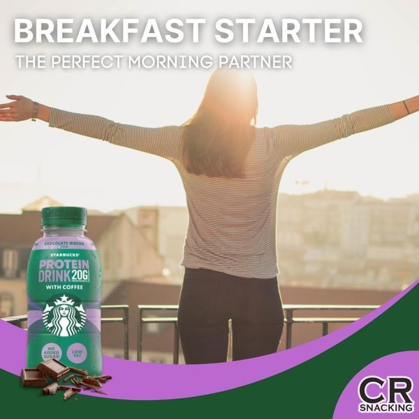 Протеиновый напиток с кофе Starbucks Chocolate Mocha Flavour Protein Drink 330мл 8285 фото