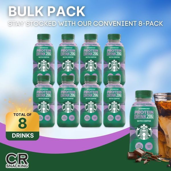 Протеиновый напиток с кофе Starbucks Chocolate Mocha Flavour Protein Drink 330мл 8285 фото