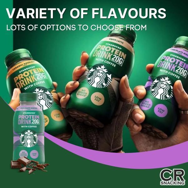 Протеиновый напиток с кофе Starbucks Chocolate Mocha Flavour Protein Drink 330мл 8285 фото