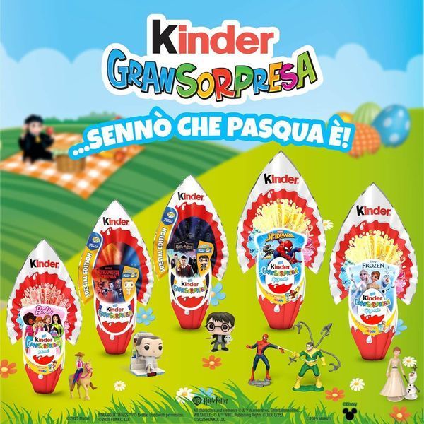 Шоколадне яйце Кіндер Kinder GranSorpresa Gigante Frozen Холодне серце 320 г. 8334 фото