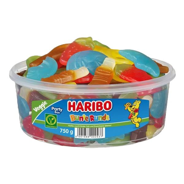 Желейные конфеты Haribo Bunte Runde 500г 8189 фото