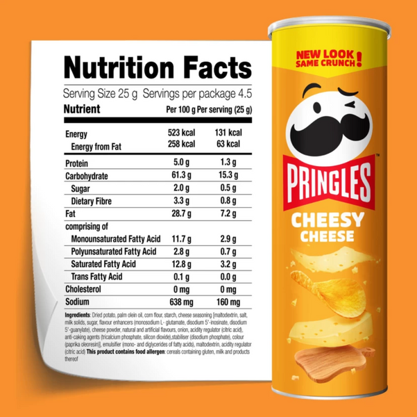 Чіпси Pringles Cheesy Chees 102 г 7562 фото