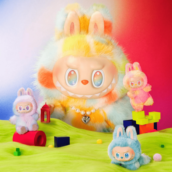 Большая игрушка Лабубу Pop Mart The Monsters Labubu Big into Energy Series Rock 37 см 9447 фото