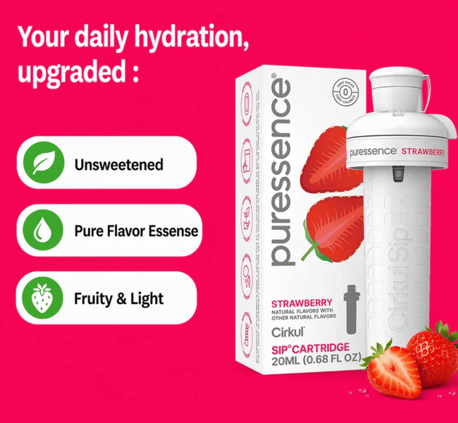 Картридж для напитков Cirkul Strawberry Puressence Flavors Cartridge 1шт 11548 фото