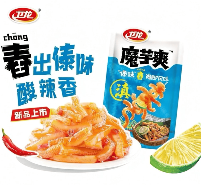 Снеки Weilong Konjac Snack Dai Style 18г 10776 фото