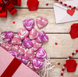 Шоколадные конфеты Hershey's Valentine's Day Pink Cookies'n Cr&egrave;me Hearts Candy 249г 10282 фото 4