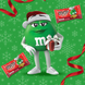 Драже M&M's Minis Peanut Butter Milk Chocolate Red & Green Christmas Candy Baking Bits 283 г 7810 фото 4