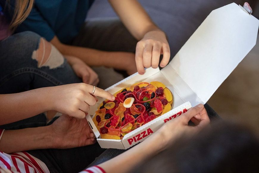 Сладкая мини пицца Chupa Chups Candy Pizza 400г 8035 фото