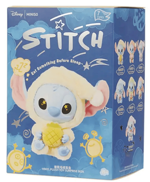 М'яка іграшка-брелок Стіч Miniso Disney Stitch Eat Something Before Sleep Series, 1шт 8947 фото