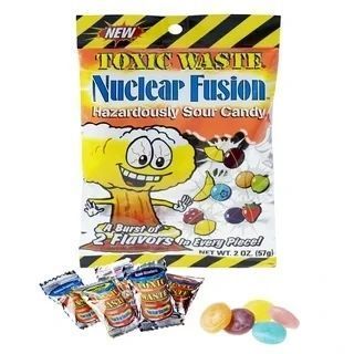 Жевательные конфеты Toxic Waste Nuclear Fusion 57г 6744 фото