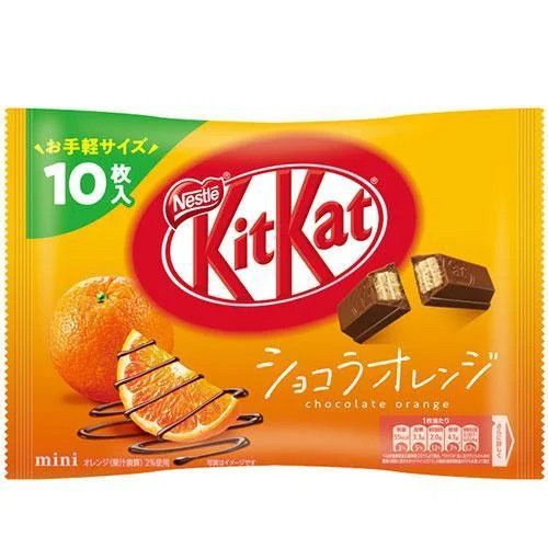 Батончики KitKat Mini Chocolate Orange 12 mini 1904 фото