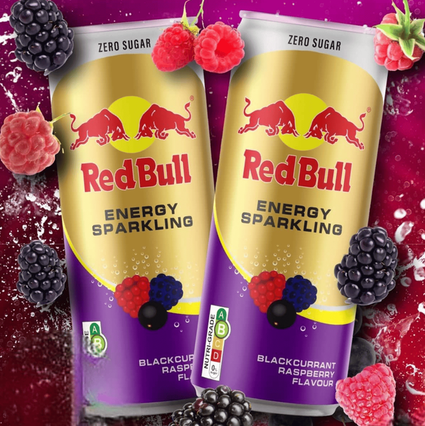 Энергетический напиток Red Bull Zero Sugar Blackcurrant Raspberry 250мл 11178 фото