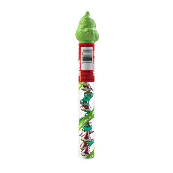 Большая трость KISSES Grinch Holiday Milk Chocolate 68g 2340 фото