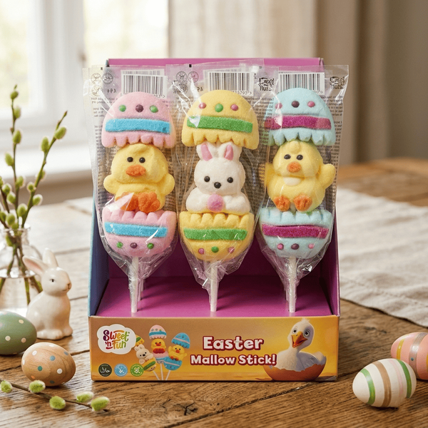 Маршмелоу на паличці Sweet 'n Fun Easter Mallow Stick 1 шт 10777 фото