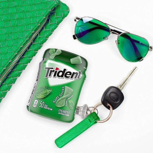 Жвачки Trident Spearmint Sugar Free 50 sticks 2402 фото