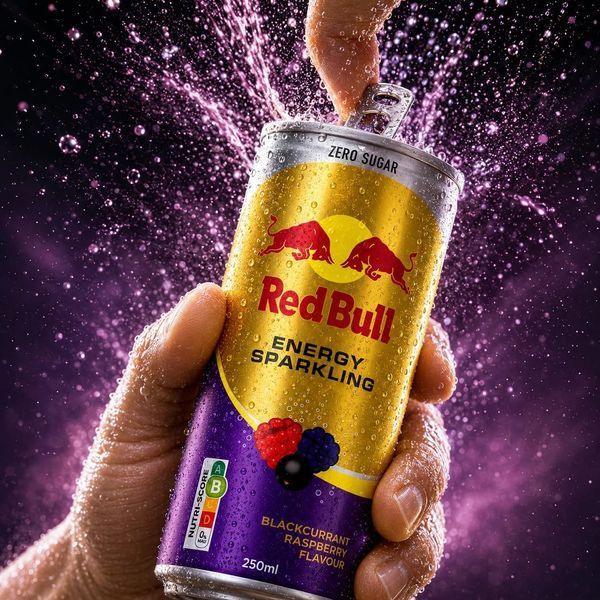 Энергетический напиток Red Bull Zero Sugar Blackcurrant Raspberry 250мл 11178 фото