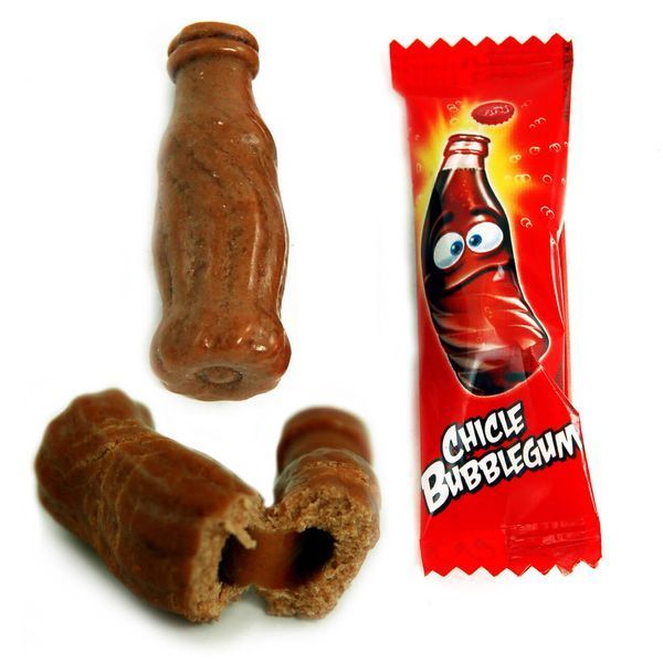 Блок жуйок Fini Cola Bottles Bubble Gum зі смаком коли 200 шт. 1291 фото