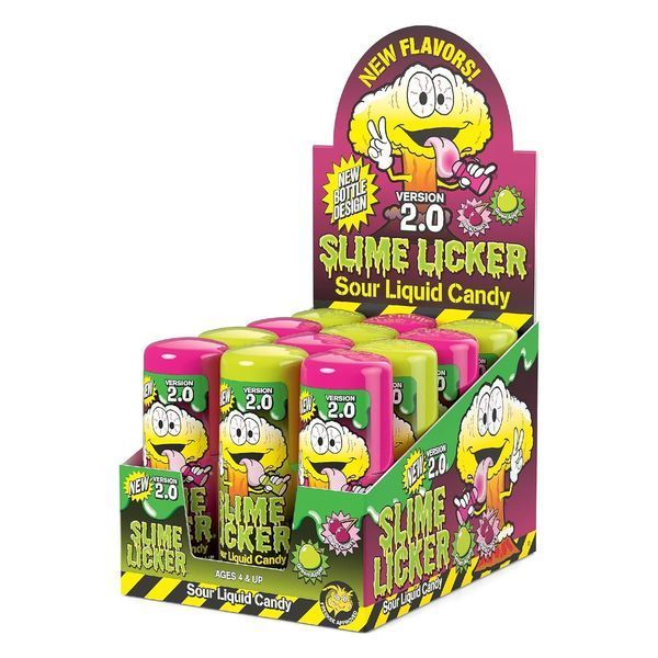 Рідка цукерка Toxic Waste Slime Licker 2.0 Black Cherry 60мл 9644 фото