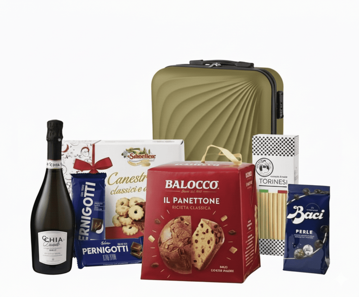 Подарочный набор продуктов с чемоданом Holiday Set With Hard Trolley 1шт 9784 фото