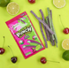 Кислые жевательные конфеты Sour Punch Filled Straws Cherry Limeade 142г 9984 фото 3