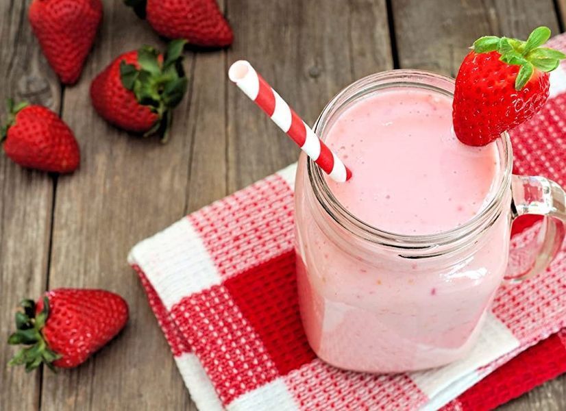 Молочний коктейль Nestle Nesquik Strawberry Flavor 266g 4673 фото
