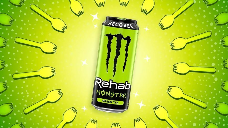 Энергетик Monster Energy Rehab со вкусом зеленого чая 458мл 6753 фото