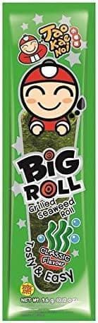 Чіпси Норі Tao Kae Noi Grilled Seaweed Big Roll Classic Flavor 9шт &times; 3г 9690 фото