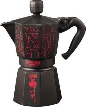 Гейзерна кавоварка Bialetti Moka Express Stranger Things 1шт 11030 фото