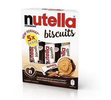 Печиво Nutella Biscuits 5x3 207g 3971 фото