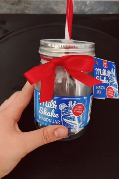 Набір для приготування молочного коктейлю Milchshake Glas Oreo Cookie Schokostreusel 6754 фото