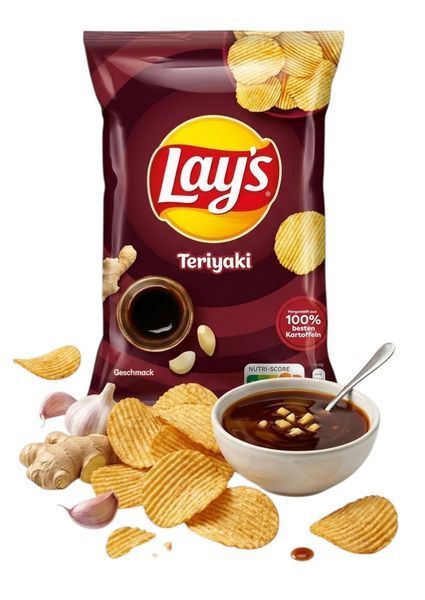 Чіпси Lay's Teriyaki 150г 10728 фото