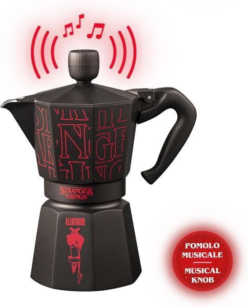 Гейзерна кавоварка Bialetti Moka Express Stranger Things 1шт 11030 фото