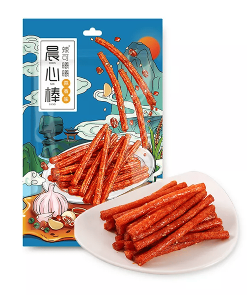 Снек латяо Lakexixi Temper Garlic Latiao 92г 9198 фото