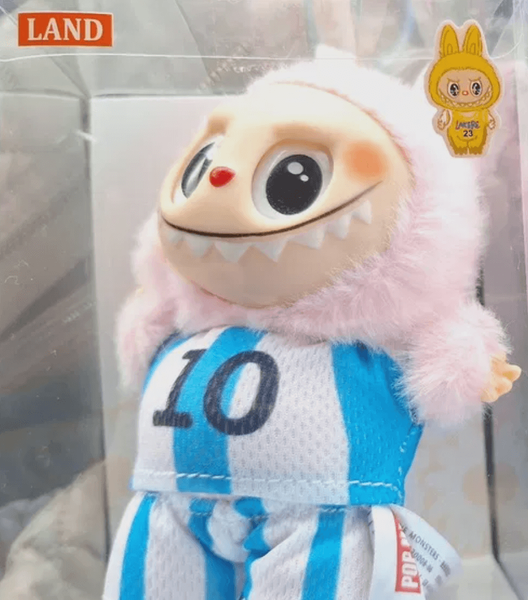 Колекційна м&rsquo;яка іграшка Лабубу LAND The Monsters Labubu Basketball NBA, 1шт 8848 фото
