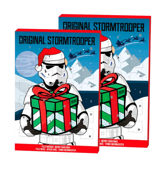 Адвент календарь с шоколадом Star Wars Stormtrooper Original Adventskalender 75г 7714 фото