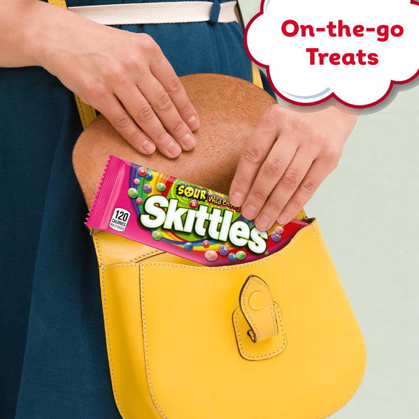 Драже Skittles Sour Wild Berry Candy 51г 10528 фото