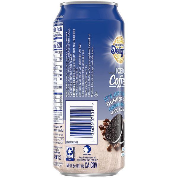 Кофе International Delight Iced Coffee Oreo Cookie 443 ml 5078 фото