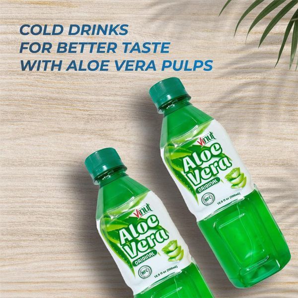 Освежающий напиток Vinut Pure Aloe Vera Juice Original Flavor with Pulp 500 мл 7176 фото