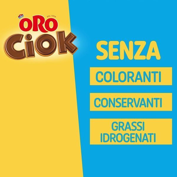 Батончики Oro Saiwa Ciok Barretta 6 шт, 162г 11229 фото