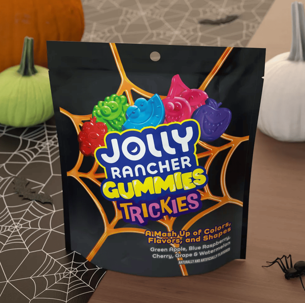 Жевательные конфеты Jolly Rancher Sweets Gummies Trickies Halloween Candy 201г 9449 фото