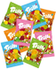 Желейные конфеты Trolli Easter Funny Bunnies Lolly Mini Pack Bag 300г 8037 фото 2