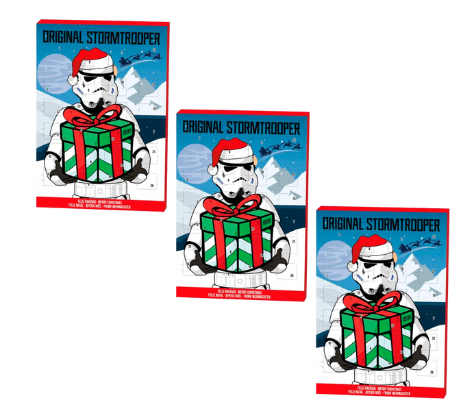 Адвент календарь с шоколадом Star Wars Stormtrooper Original Adventskalender 75г 7714 фото