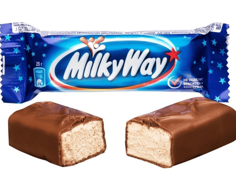 Батончик Milky Way, 1шт 8998 фото