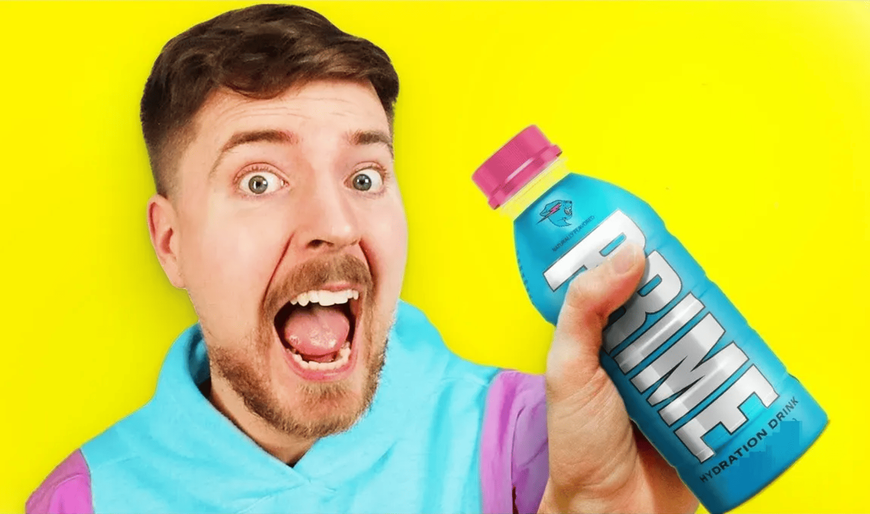 Напій Prime Hydration Mini Mr Beast Lunchly 355мл 10478 фото