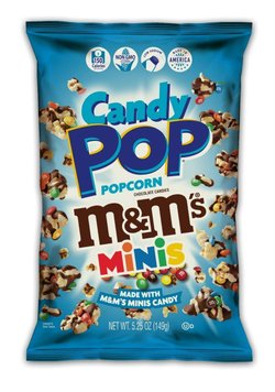 Попкорн с M&M Mini's Candy Coated Popcorn 149g 5534 фото