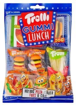 Желейні цукерки Trolli Gummi Lunch 77г 11360 фото