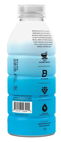 Напиток Prime Berry Freeze Hydration Drink 500 мл 7765 фото