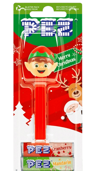 Диспенсер із цукерками Pez Christmas Elf 1шт 9738 фото