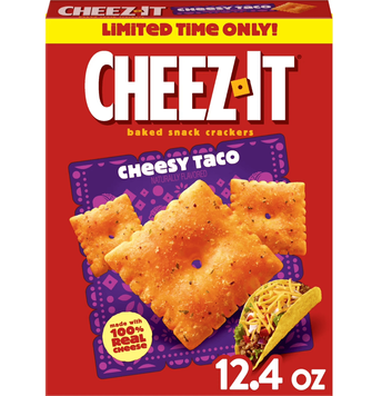 Снеки Cheez-It Cheesy Taco Baked Snack Crackers 351г 11551 фото