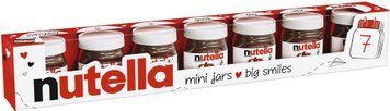 Набор шоколадно-ореховой пасты Nutella World Mini Hazelnut Spread 7шт&times;30г 8899 фото